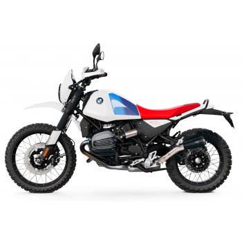 Silenciador bajo de titanio BMW R12 G/S
