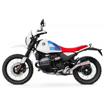 Silenciador bajo de titanio BMW R12 G/S