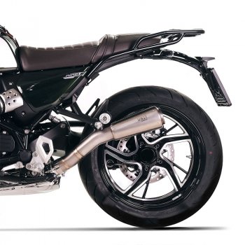 Silenciador bajo de titanio BMW R12 NineT