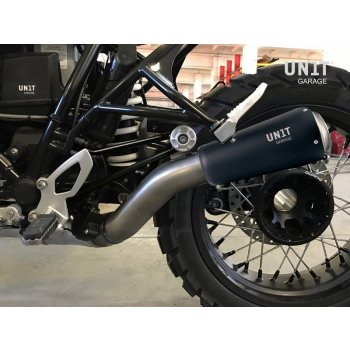 silenciador bajo + soporte