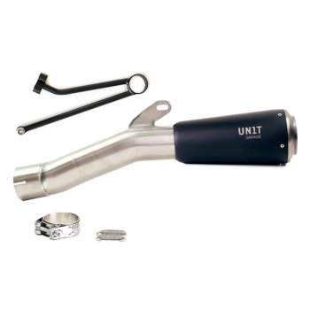 silenciador bajo + soporte