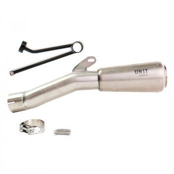 silenciador bajo + soporte