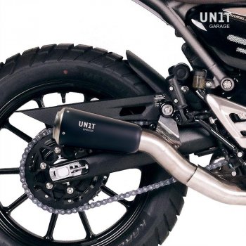 Silenciador bajo Triumph Speed 400