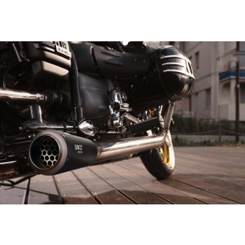 Silencioso completo en Titanio R18 con soldadura vista