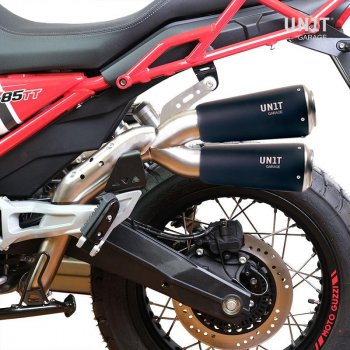 Silenciador doble V85 TT (2024 en adelante)