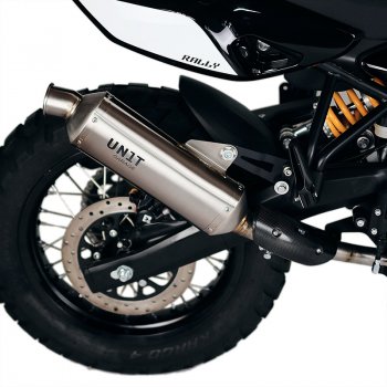 Escape de acero inoxidable Royal Enfield Himalayan 450 (2024 en adelante)