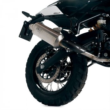 Escape de acero inoxidable Royal Enfield Himalayan 450 (2024 en adelante)
