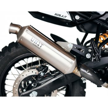 Escape de acero inoxidable Royal Enfield Himalayan 450 (2024 en adelante)