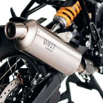 Escape de acero inoxidable Royal Enfield Himalayan 450 (2024 en adelante)