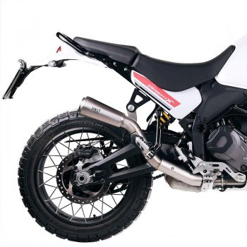 Silenciador de carreras de titanio Ducati DesertX