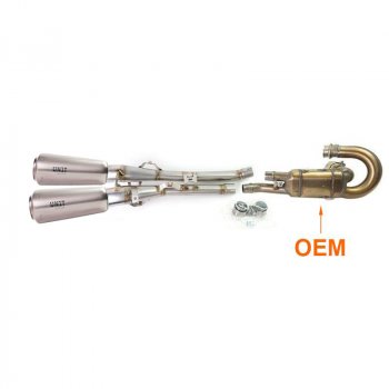 Silenciador Triumph 1200XC & XE