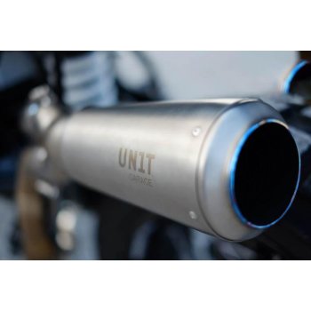 Silenciador alto de titanio