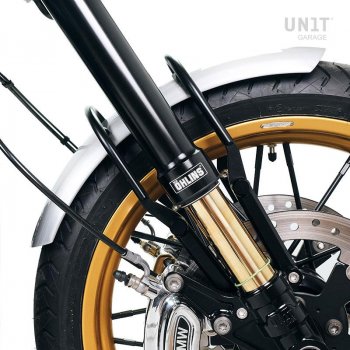 Alto guardabarros nineT en aluminio