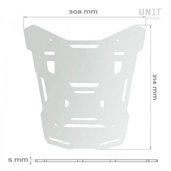 Placa de maleta superior Atlas para portaequipajes