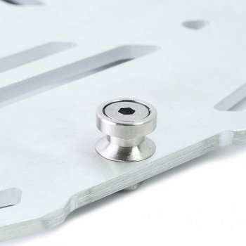 Placa superior Atlas Silver para portaequipajes original BMW R1300GS