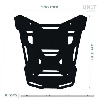 Placa de maleta superior Atlas para portaequipajes