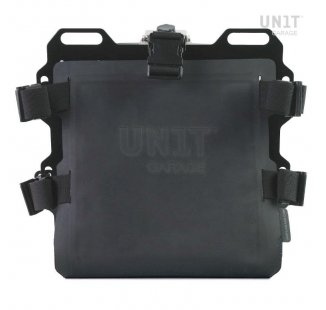 Placa de aluminio con enganche rápido frontal en Hypalon y cerradura