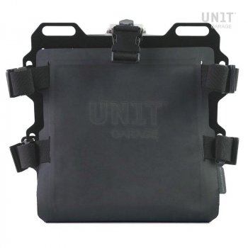 Placa de aluminio con enganche rápido frontal en Hypalon y cerradura