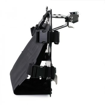 Placa de aluminio con enganche rápido frontal en Hypalon y cerradura