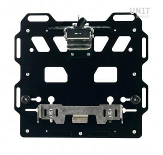 Bolsa de aluminio Atlas 34L en el lado del silenciador