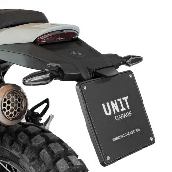 Soporte de matrícula elevado BMW R12-R12 NineT-R12 G/S