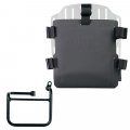 Portabolsa de aluminio con frontal ajustable de Hypalon y enganche rápido + BMW CE 02 Marco Derecho