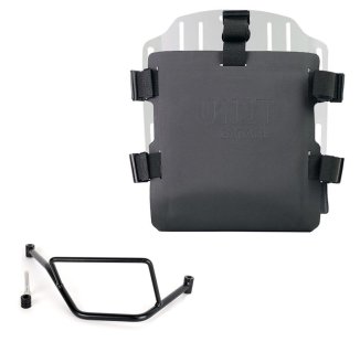 Portabolsa de aluminio con frontal ajustable de Hypalon y enganche rápido + BMW F450GS Bastidor derecho
