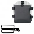 Portabolsa de aluminio con frontal ajustable de Hypalon y enganche rápido + Bastidor derecho Royal Enfield Hunter 350