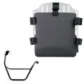 Portabolsa de aluminio con frontal ajustable de Hypalon y enganche rápido + Chasis derecho Triumph Street Scrambler 900 (a partir de 2026)