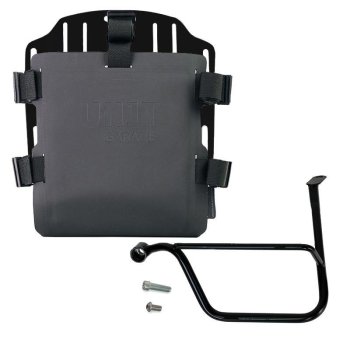 Portabolsa de aluminio con frontal ajustable de Hypalon y enganche rápido + marco