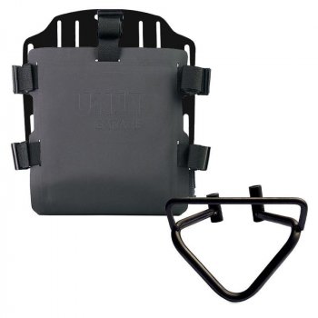 Portabolsa de aluminio con frontal ajustable de Hypalon y enganche rápido + marco (2020 en adelante)