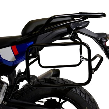 Portaequipajes BMW F450GS con asas para el pasajero