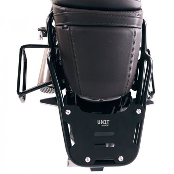 Portaequipajes BMW R12 NineT con asas para el pasajero