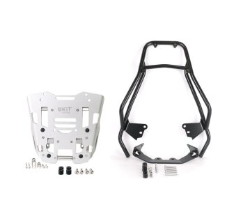 Portaequipajes con asas para pasajero + Placa superior del baúl original de BMW F450GS