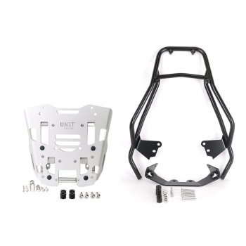 Portaequipajes con asas para pasajero + Placa superior del baúl original de BMW F450GS