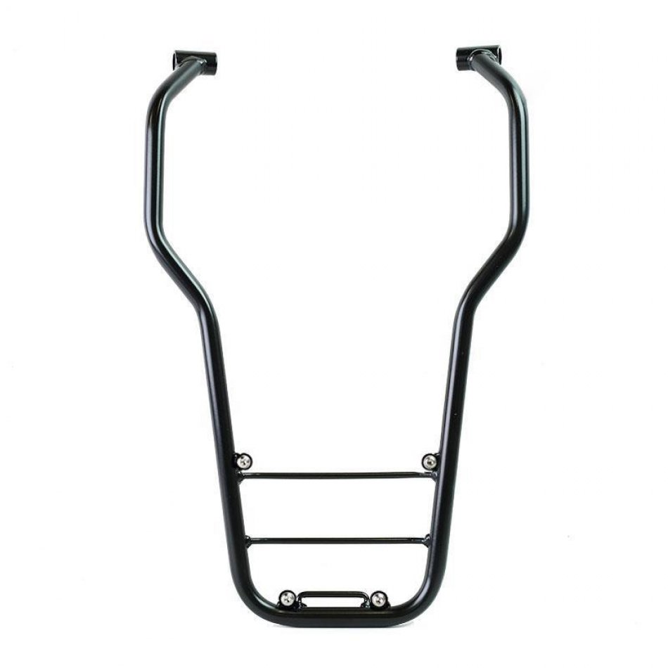 Portaequipajes trasero con agarraderas para pasajeros