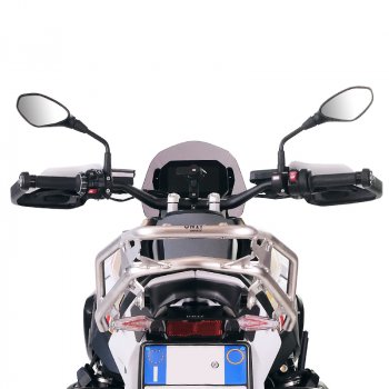 Portaequipajes trasero con asas para pasajero BMW R1300GS (color plata)
