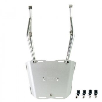 Portaequipajes trasero con asas de pasajero Ducati Desert X Plata