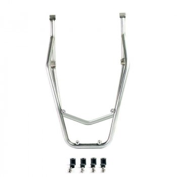 Portaequipajes trasero con asas de pasajero Ducati Desert X Plata