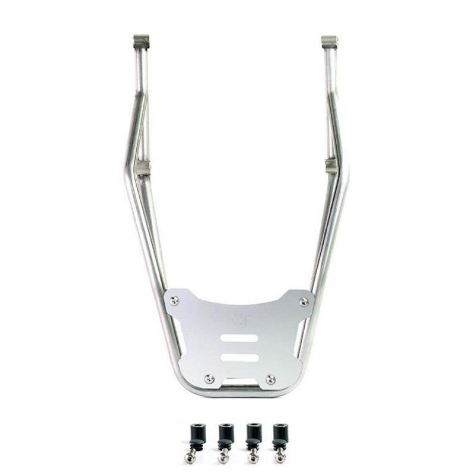 Portaequipajes trasero con asas de pasajero Ducati Desert X Plata