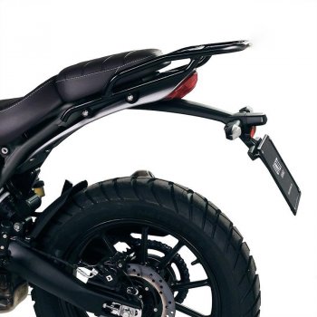 Portaequipajes trasero con asas de pasajero Triumph Speed 400 & Scrambler 400