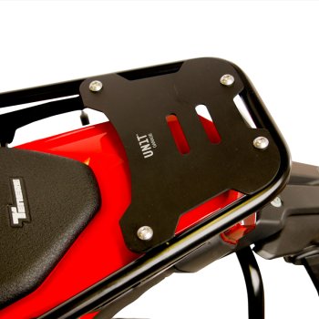Portaequipajes trasero con agarraderas para pasajeros Yamaha Ténéré 700