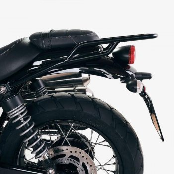 Portaequipajes trasero con agarraderas para pasajeros