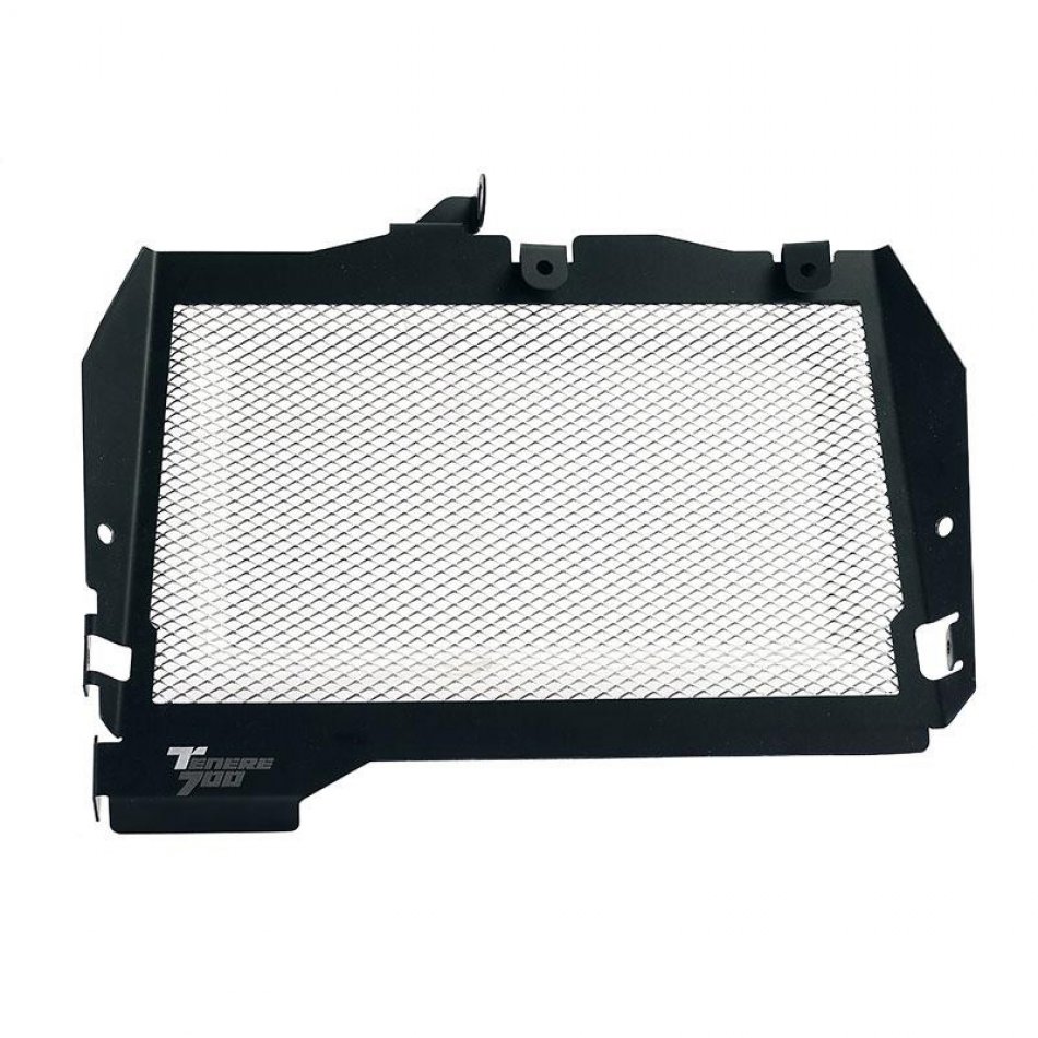 Tubo de protección del radiador con parrilla