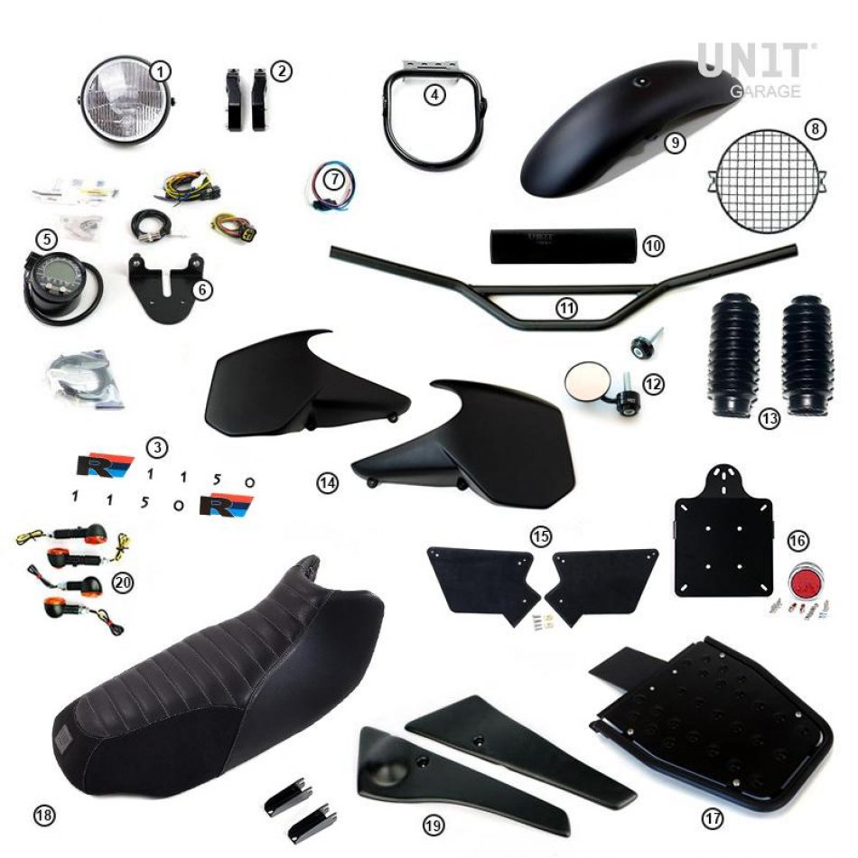 Kit básico R1150R con paneles laterales del tanque