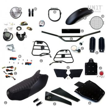 Kit básico R850R-R1100R