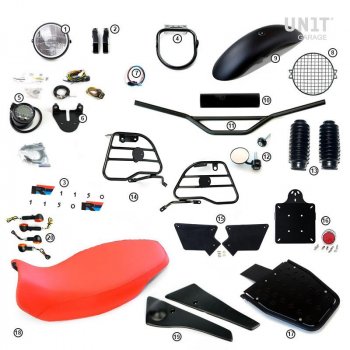 Kit básico R850R-R1100R