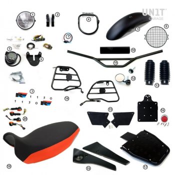 Kit básico R850R-R1100R