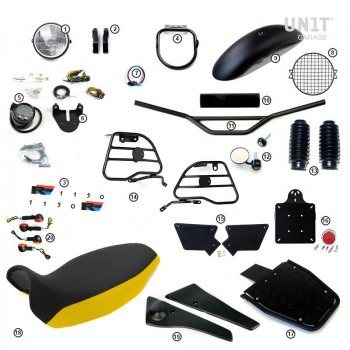 Kit básico R850R-R1100R