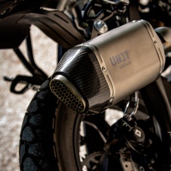 Sistema de escape Unitgarage para BMW F450GS